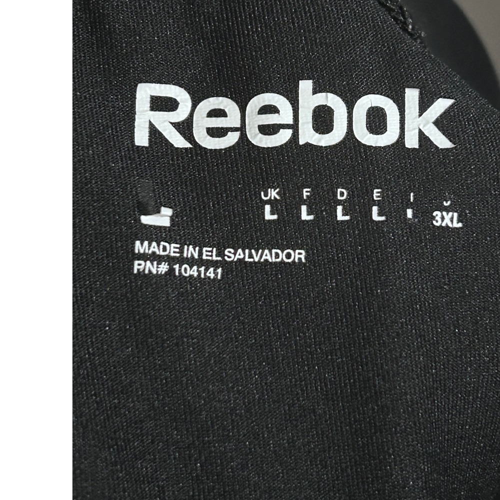 Reebok Women's Basic Play Dry Capri Leggings Solid‎ Black Size Large - Picture 5 of 8